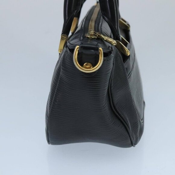 LOUIS VUITTON Epi Danura PM Hand Bag 2way Black - Picture 4 of 16